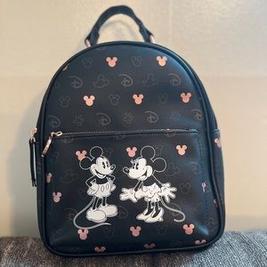 Disney Mickey and Minnie Mouse Backpack with Straps